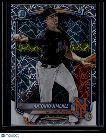 2025 Bowman Draft Antonio Jimenez #BDC-56 Chrome Laser Refractor