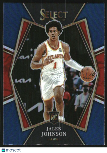 2021 Panini Select Jalen Johnson #200 Atlanta Hawks