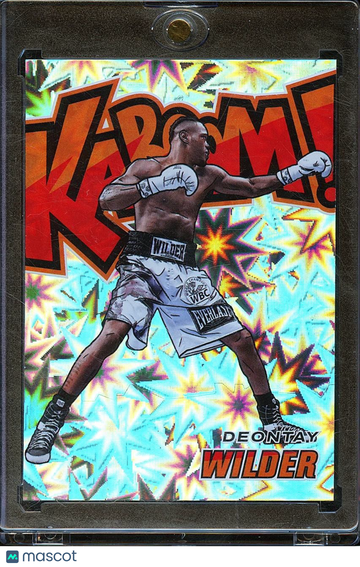 2025 Deontay Wilder Insert