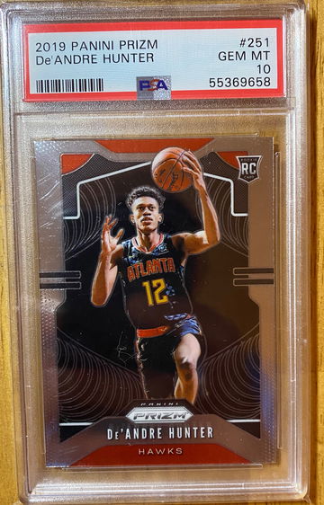 2019 Panini Prizm DeAndre Hunter PSA 10