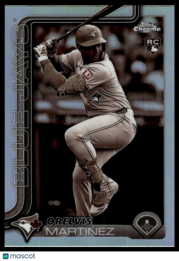2025 Topps Chrome Orelvis Martinez #105 Sepia Refractors RC