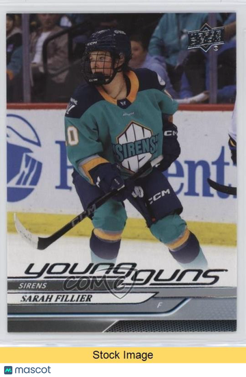 2024-25 Upper Deck PWHL - [Base] Sarah Fillier #51 Young Guns Rookie