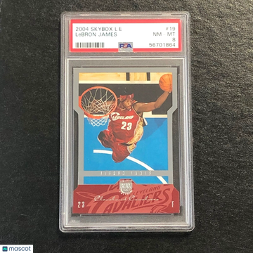 2004 Skybox L.E. LeBron James #19 PSA 8
