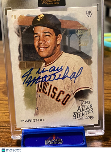 2022 Topps Archives Juan Marichal #54 Signatures Topps
