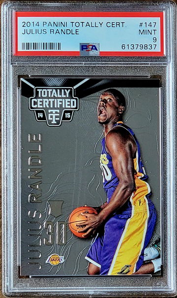 2014 SP JULIUS RANDLE Panini Totally Certified PSA 9 POP 6 Rookie RC #147