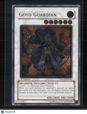 2008 Yu-Gi-Oh! The Duelist Genesis Goyo Guardian Ultimate Rare 1st Edition #TDGS-EN042