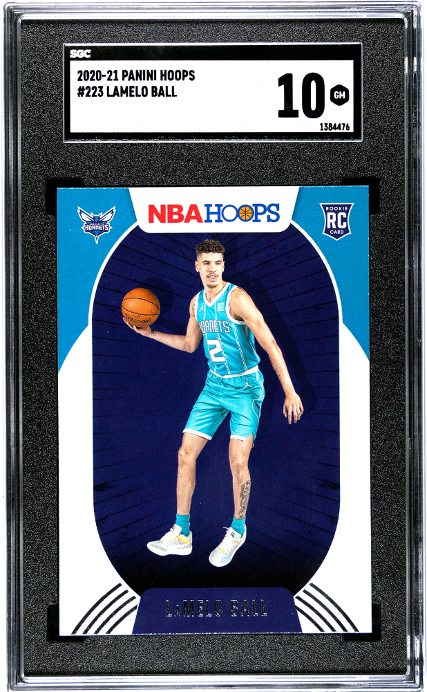 2020-21 Panini Hoops Lamelo Ball #223 SGC 10