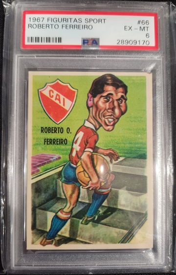 Roberto Ferreiro- 1967 Figuritas Sport #66