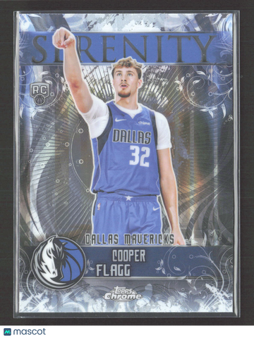 2025 Topps Chrome Serenity Cooper Flagg #SY-11 RC
