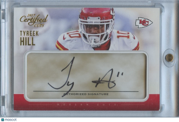 2017 Certified Tyreek Hill Panini Authentic