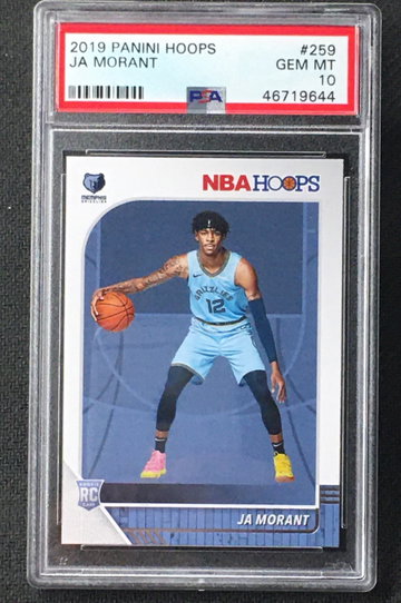 Ja morant hoops rc psa 10 
