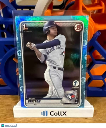 2020 Bowman Draft 1st Edition - Sky Blue Zach Britton #BD-158