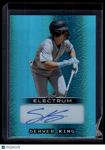 2024 Leaf Metal Seaver King #BA-SK1 Base Autographs Mojo Blue SN AU