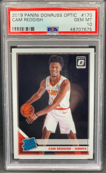 Cam Reddish 2019 Panini Donruss Optic PSA 10