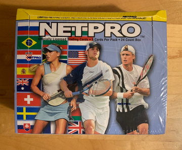 2003 NETPRO International Series Unopened Sealed Hobby Box - Federer Serena