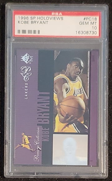 1996 SP Holoview Kobe Bryant PSA 10