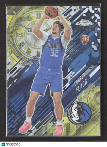 2025 Topps Chrome Go Time Cooper Flagg #GT-16 RC