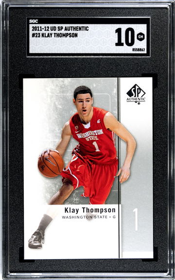2011-12 Upper Deck SP Authentic Klay Thompson #23 SGC 10
