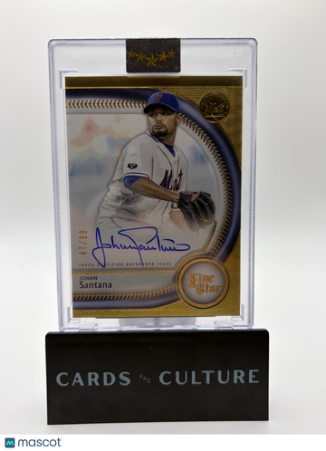 2024 Topps Five Star Johan Santana #FSA-JSA Gold /99