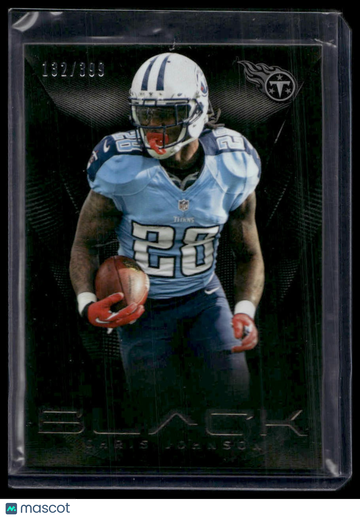 2013 Panini Black Chris Johnson #62 SN