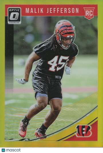 2018 Malik Jefferson Rookie Panini Authentic
