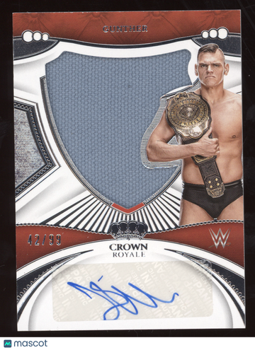 2023 Panini Chronicles Crown Royale Silhouettes Gunther #SL-GUN /99 Patch