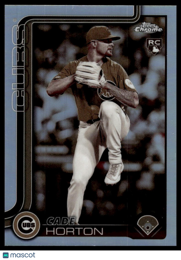 2025 Topps Chrome Update Cade Horton #USC63 Sepia Refractors RC
