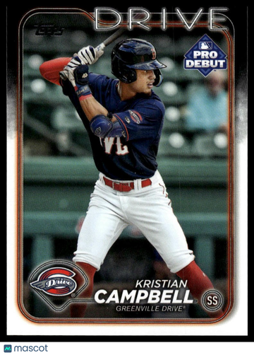 2024 Topps Pro Debut Kristian Campbell #PD-7