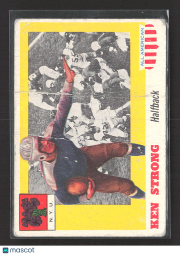 1955 Topps All American Ken Strong #24