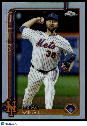 2025 Topps Chrome Update Tylor Megill #USC153 Refractors