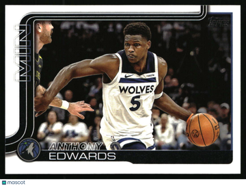 2025-26 Topps Anthony Edwards #108 Minnesota Timberwolves