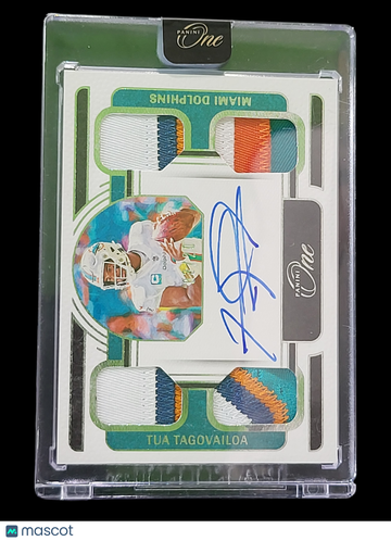 2023 Panini One Football Tua Tagovailoa #59 Patch Memorabilia