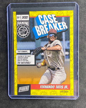 2022 Panini Case Breaker Fernando Tatis /199