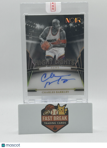 2024 Panini Noir Night Lights Charles Barkley #NLA-CBK /49