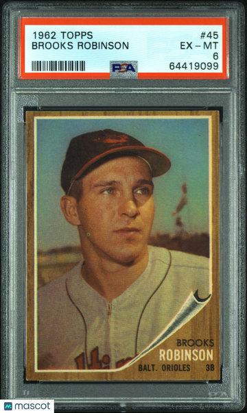 1962 Topps Brooks Robinson #45 PSA 6