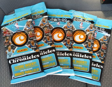 2019-20 NBA Chronicles 5 Fat Packs