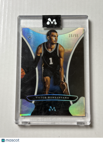 2023-24 Topps Mercury Victor Wembanyama Victor Wembanyama #14 Refractor Nicely Centered Mint Parallel/Variety Rookie Sho