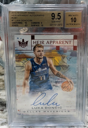 Luka Doncic Court Kings