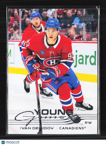 2025 Upper Deck Series 1 Young Guns Ivan Demidov #205