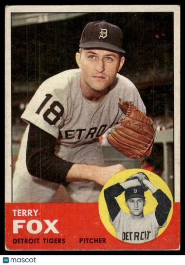 1963 Topps Terry Fox #44
