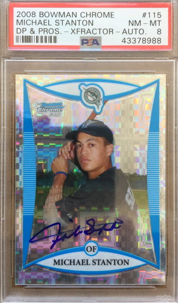 Mike Stanton psa 8
