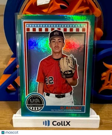 2025 Panini Stars and Stripes USA Baseball - Green Eli Martinez #134
