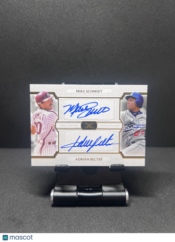 2024 DEFINITIVE ADRIAN BELTRE MIKE SCHMIDT DUAL AUTO /35