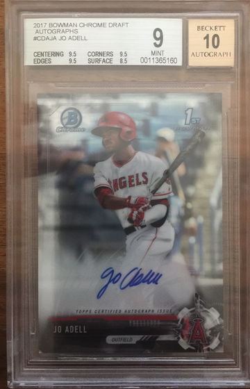 Jo Adell BGS 9 auto 10
