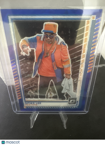2025-26 Panini Donruss Spike Lee #200 Blue Ice Optic Prizm