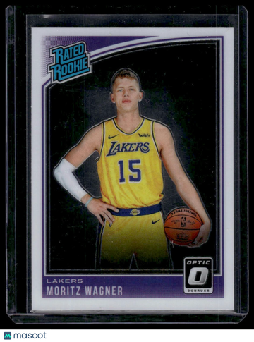 2018-19 Donruss Optic Moritz Wagner #197 RC