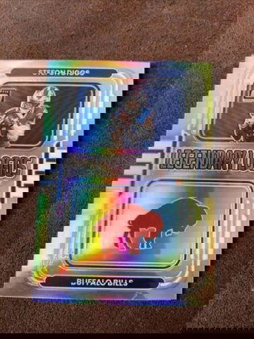 🔥 2022 Donruss Optic Football Stefon Diggs #17 Legendary Logos Silver Prizm