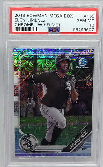 2019 Bowman Mega Box #150 Eloy Jimenez  PSA 10