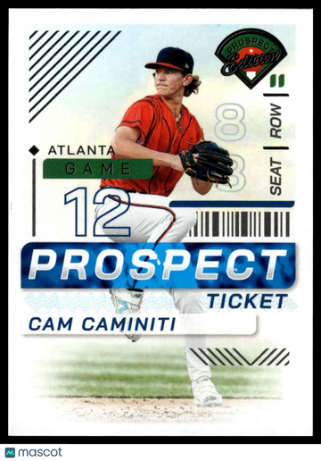 2024 Panini Prospect Edition Cam Caminiti #78