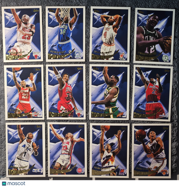 1995 Topps Top Flight #TF1-TF20 Michael Jordan Complete Set